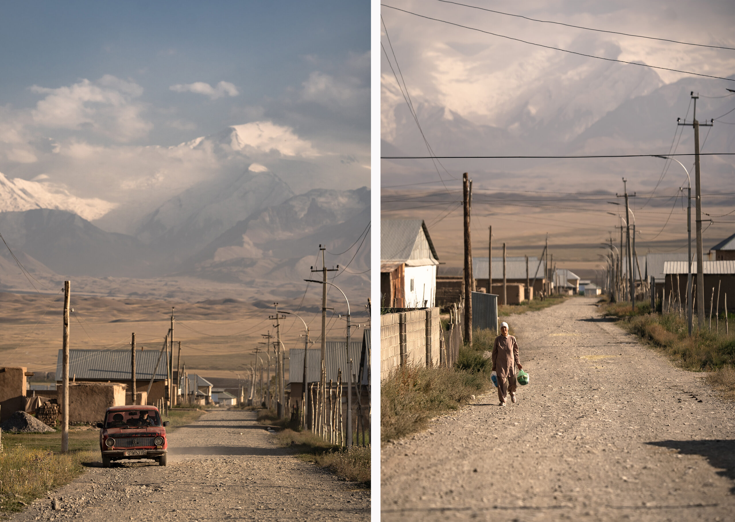 village in Kyrgyzstan