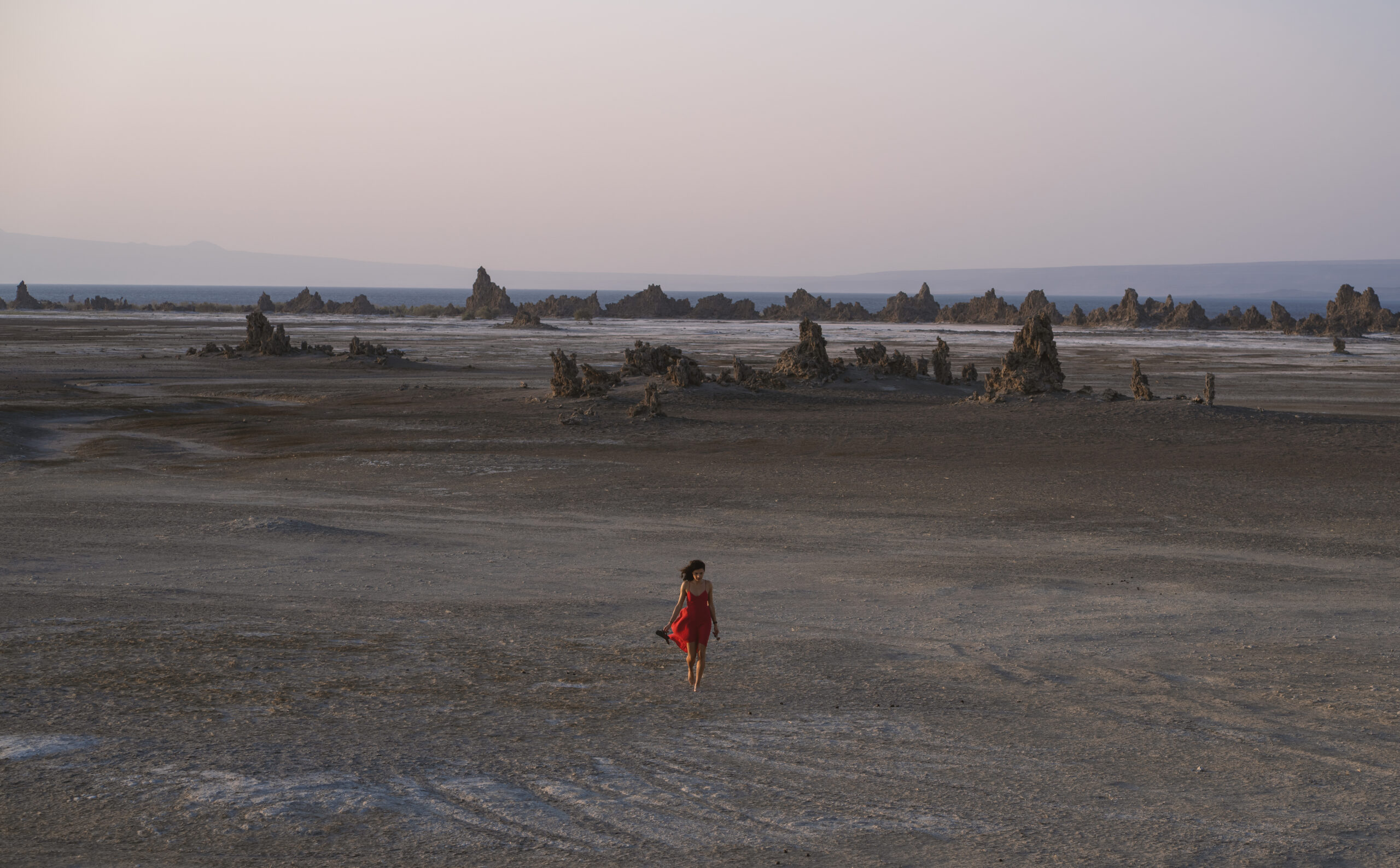 the girl in red lake abbe