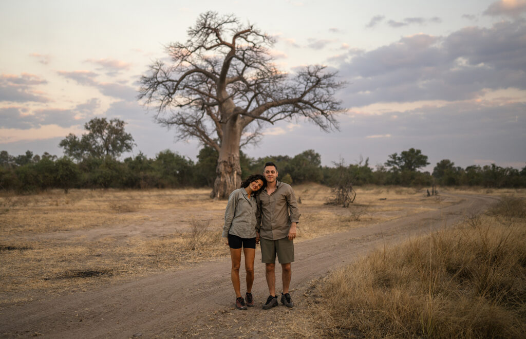 couple in south luangwa 