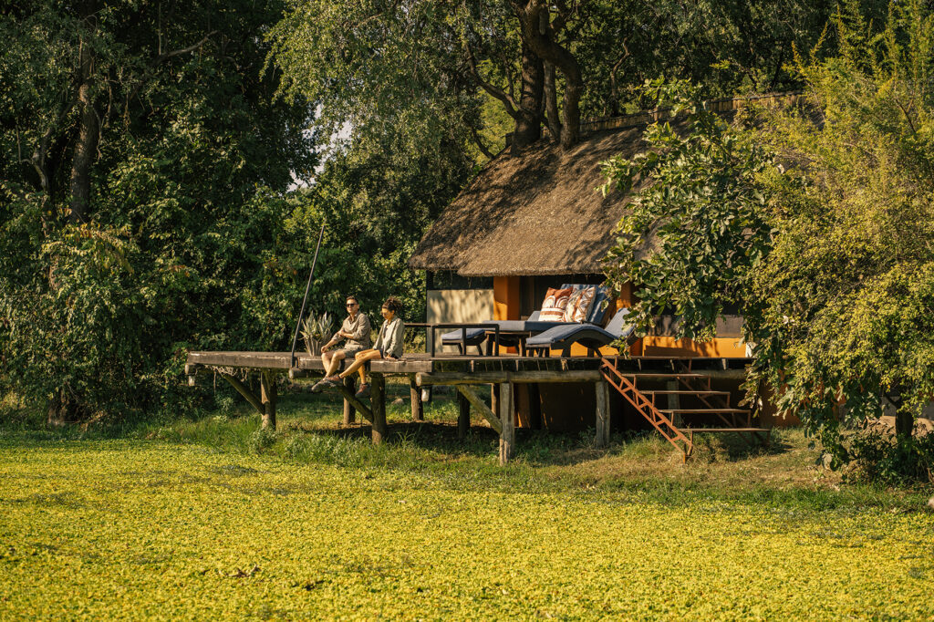 track and trail river camp Hippo house 