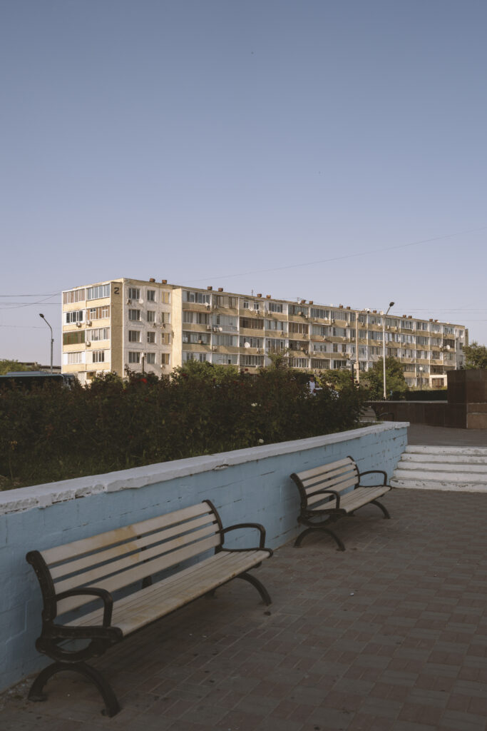 aktau communist building 