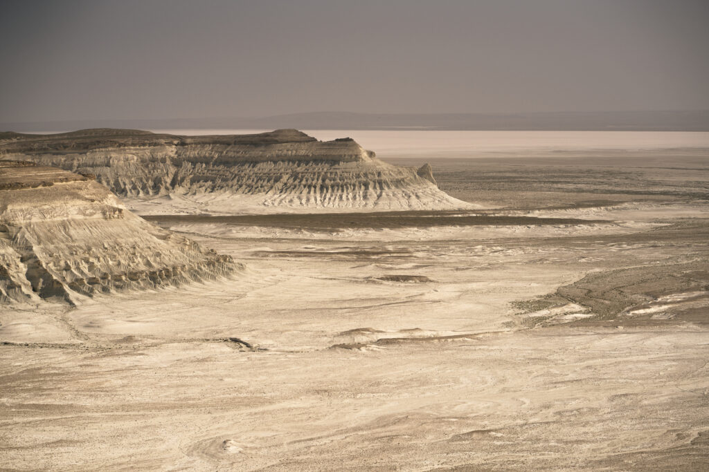 lunar landscape mangystau 
